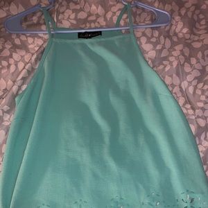 Teal tank